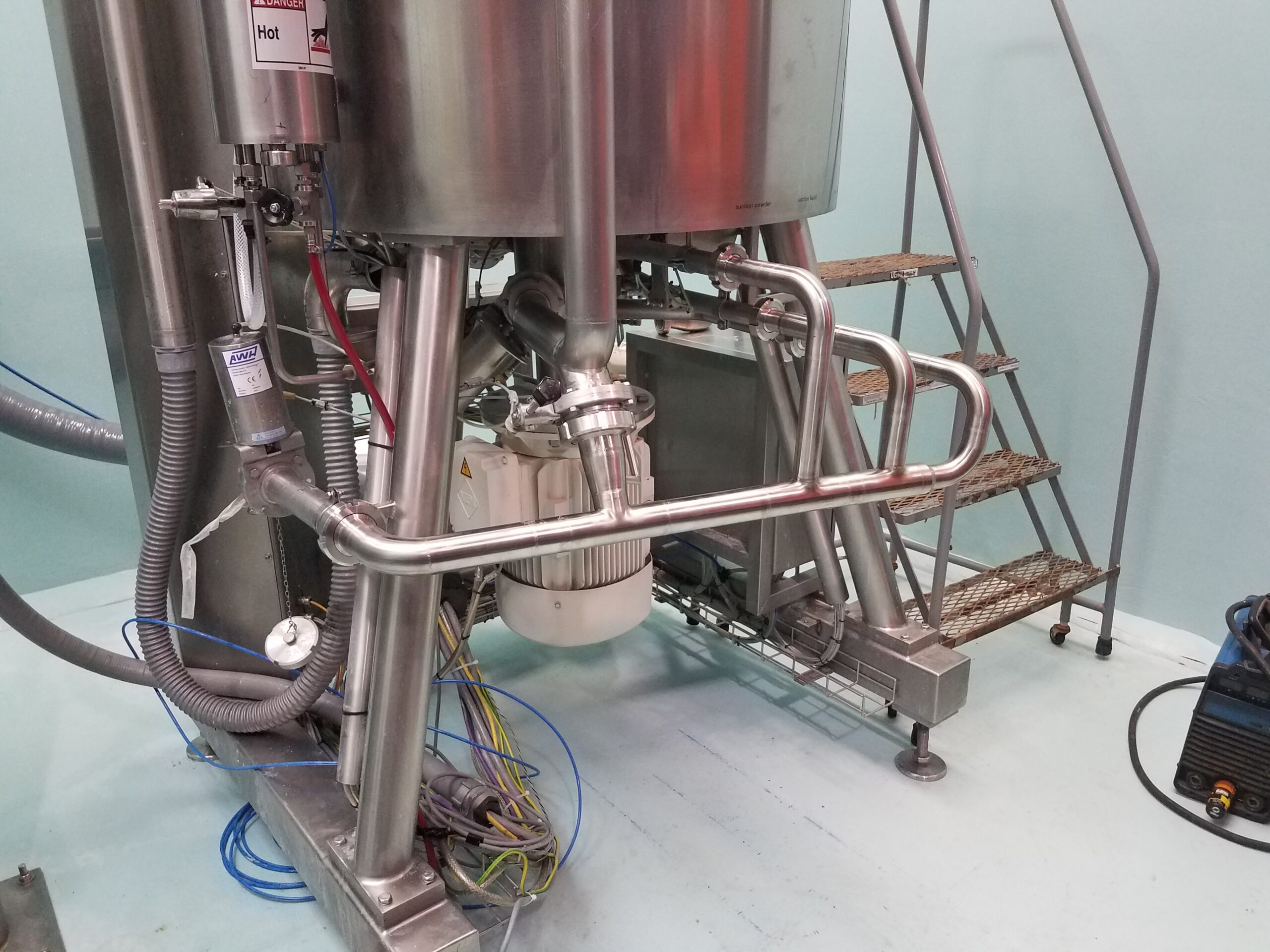 Sanitary high purity process piping fabricated for regulated facilities near Chester, PA